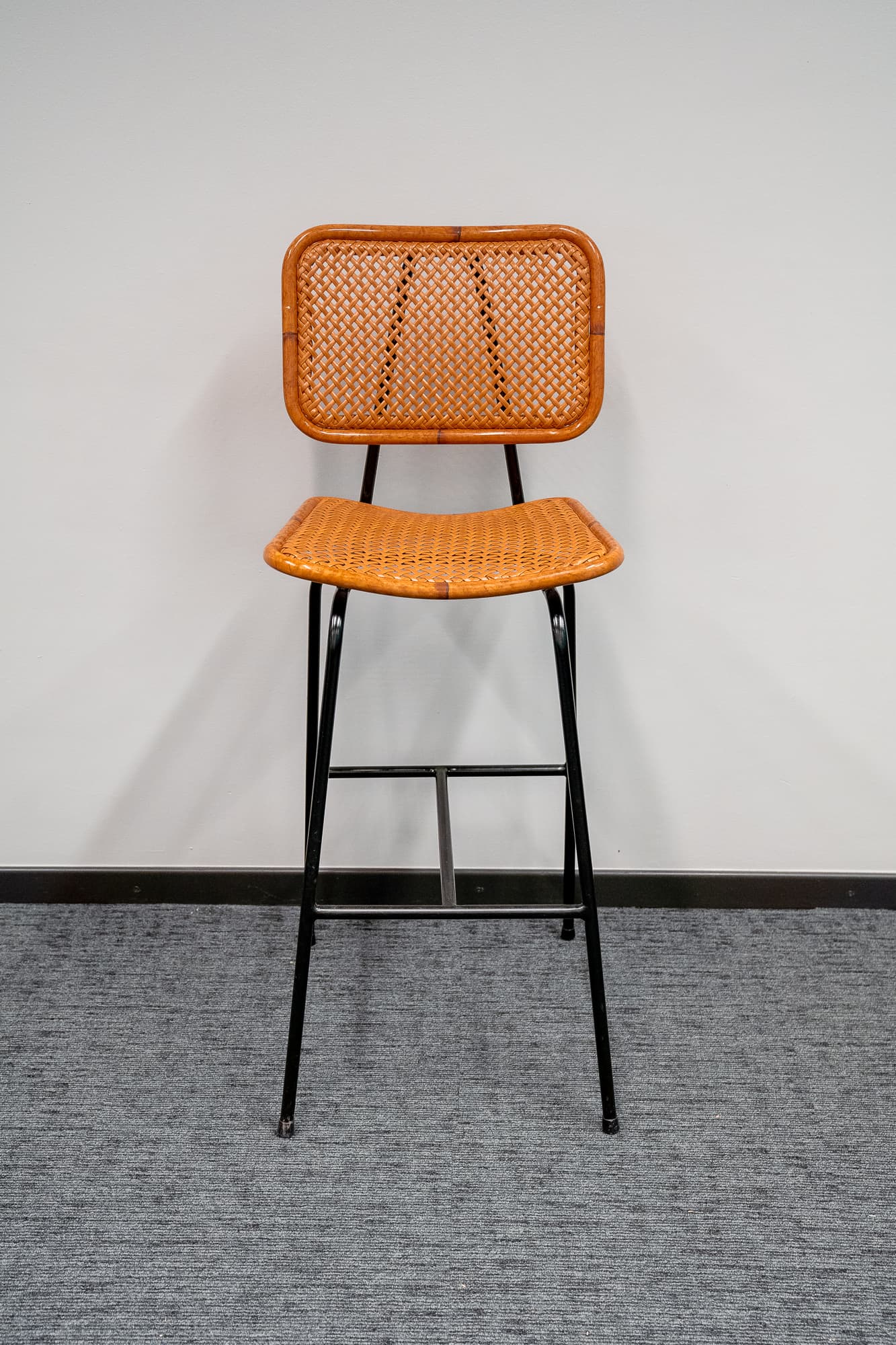 Chaise haute Satelliet en osier-2