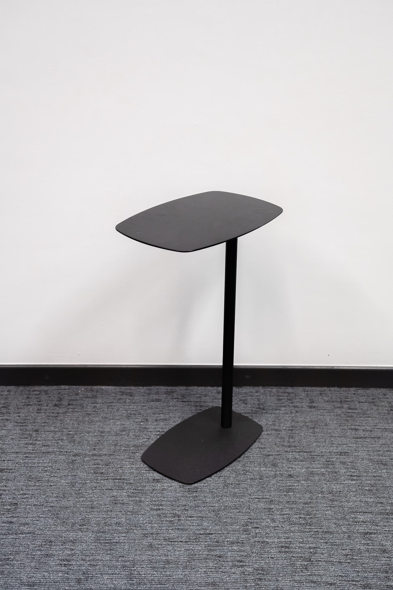 Black side table