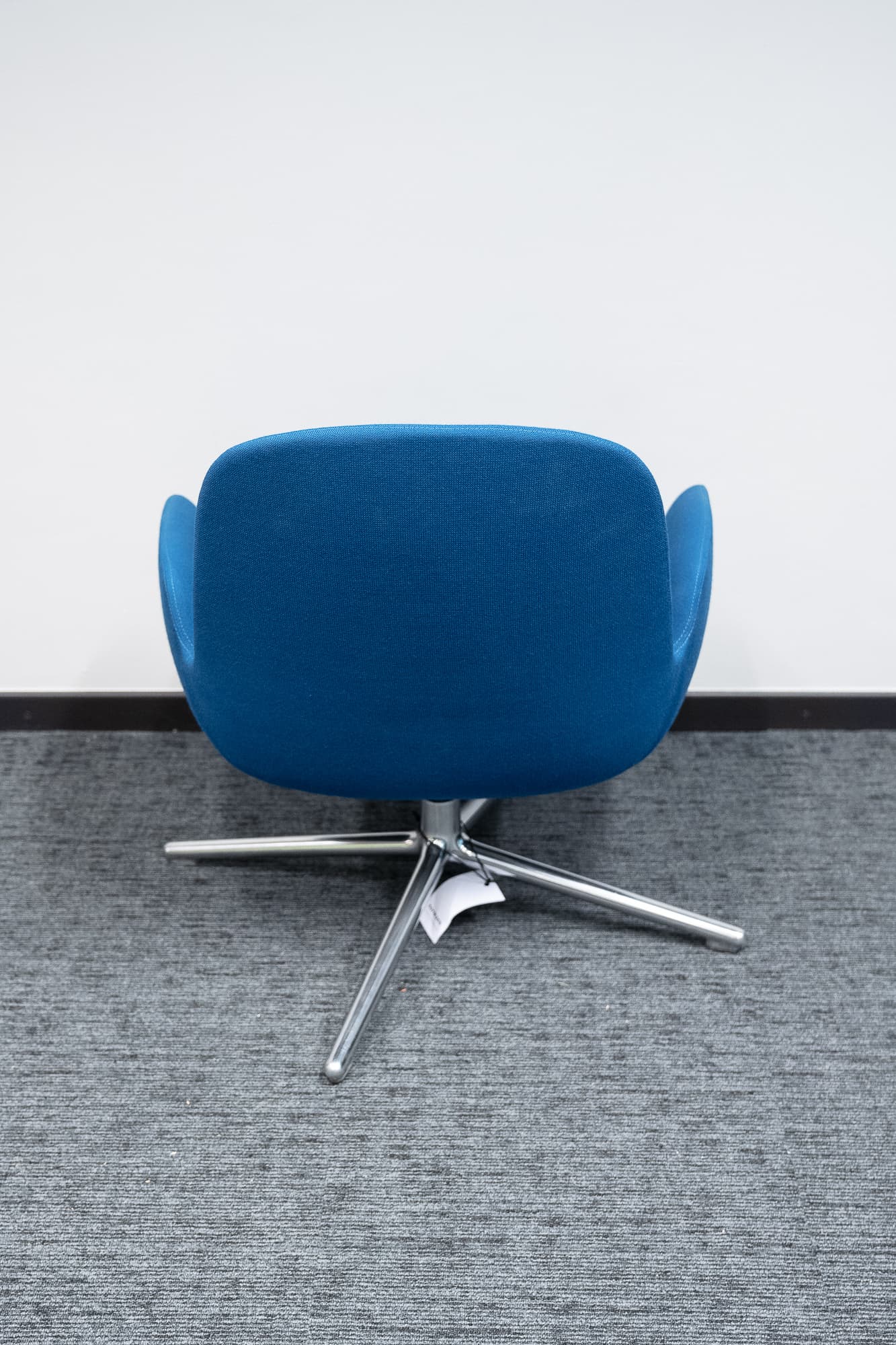 Turquoise blue armchair Laag Eiken/ Main Line NORMANN