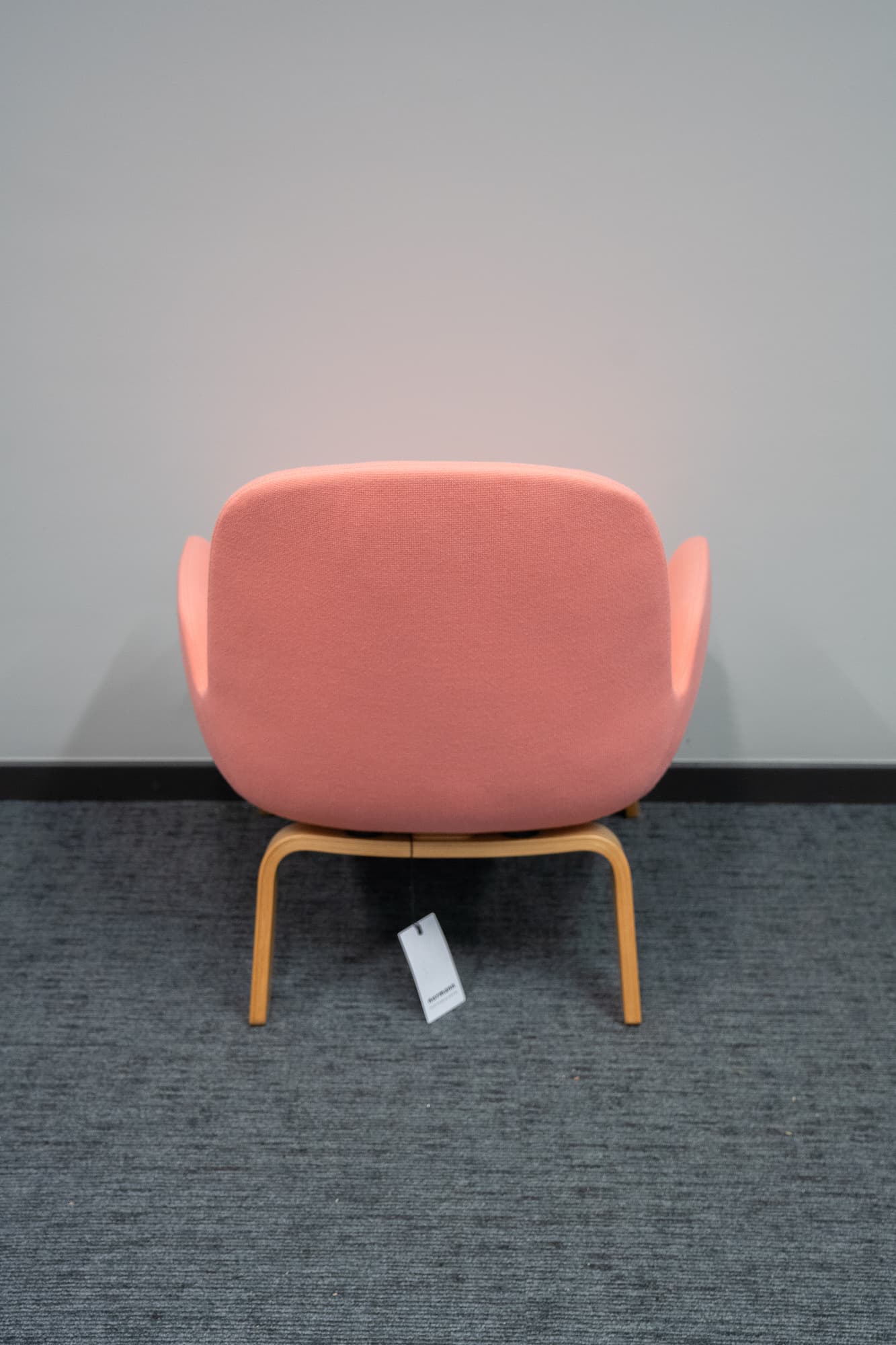 Fauteuil Saumon Laag Eiken/ Main Line NORMANN