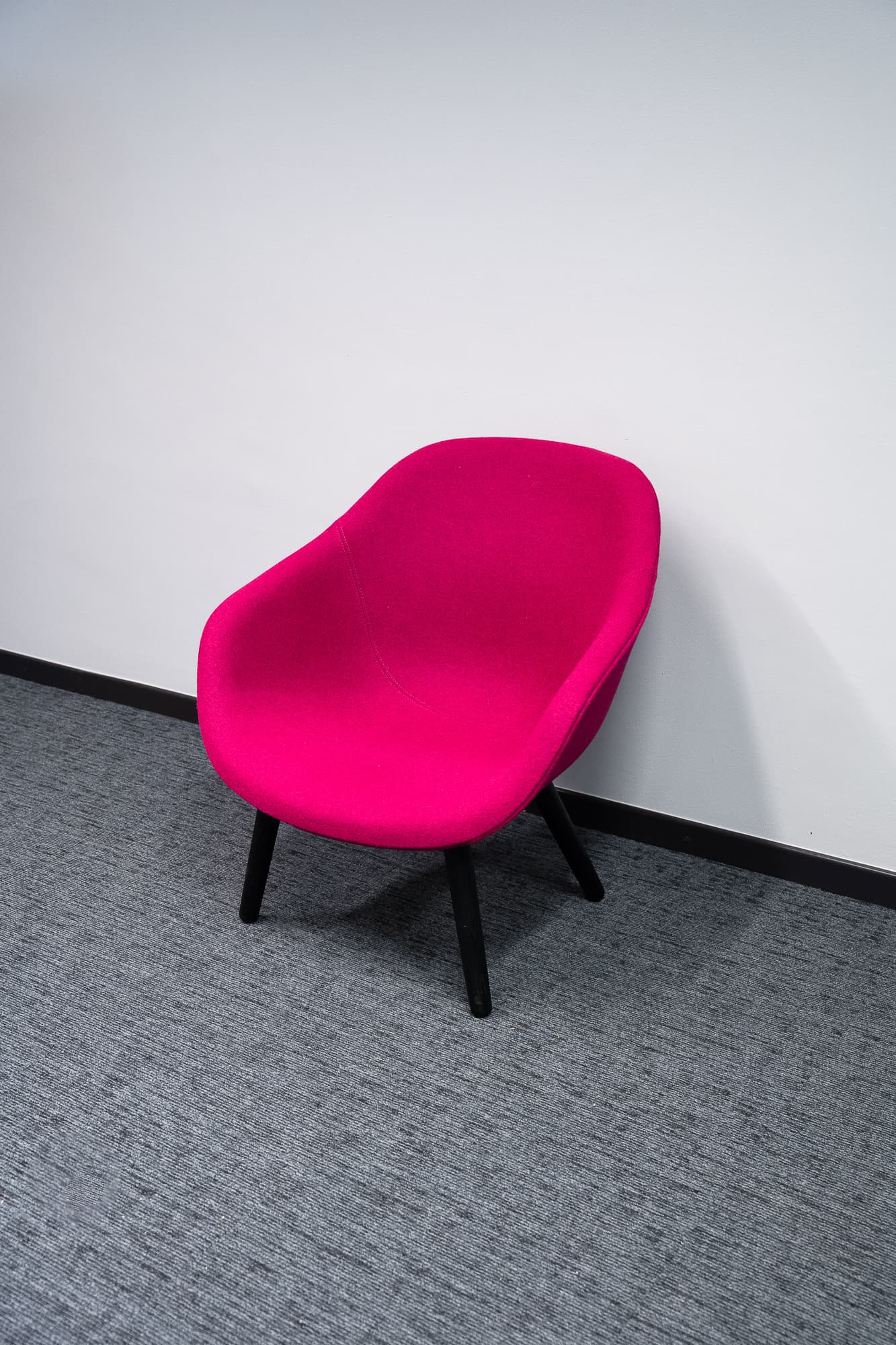 Fuschia armchair