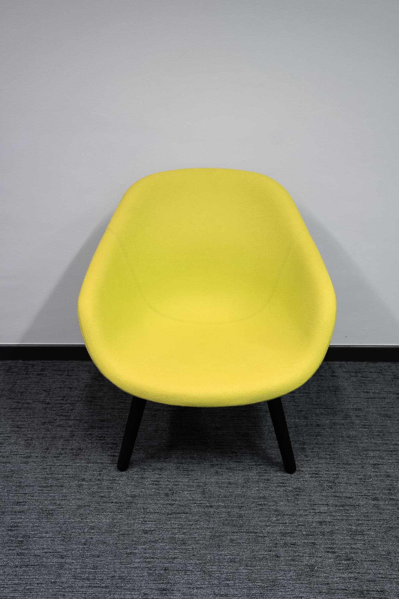 Green yellow flash armchair