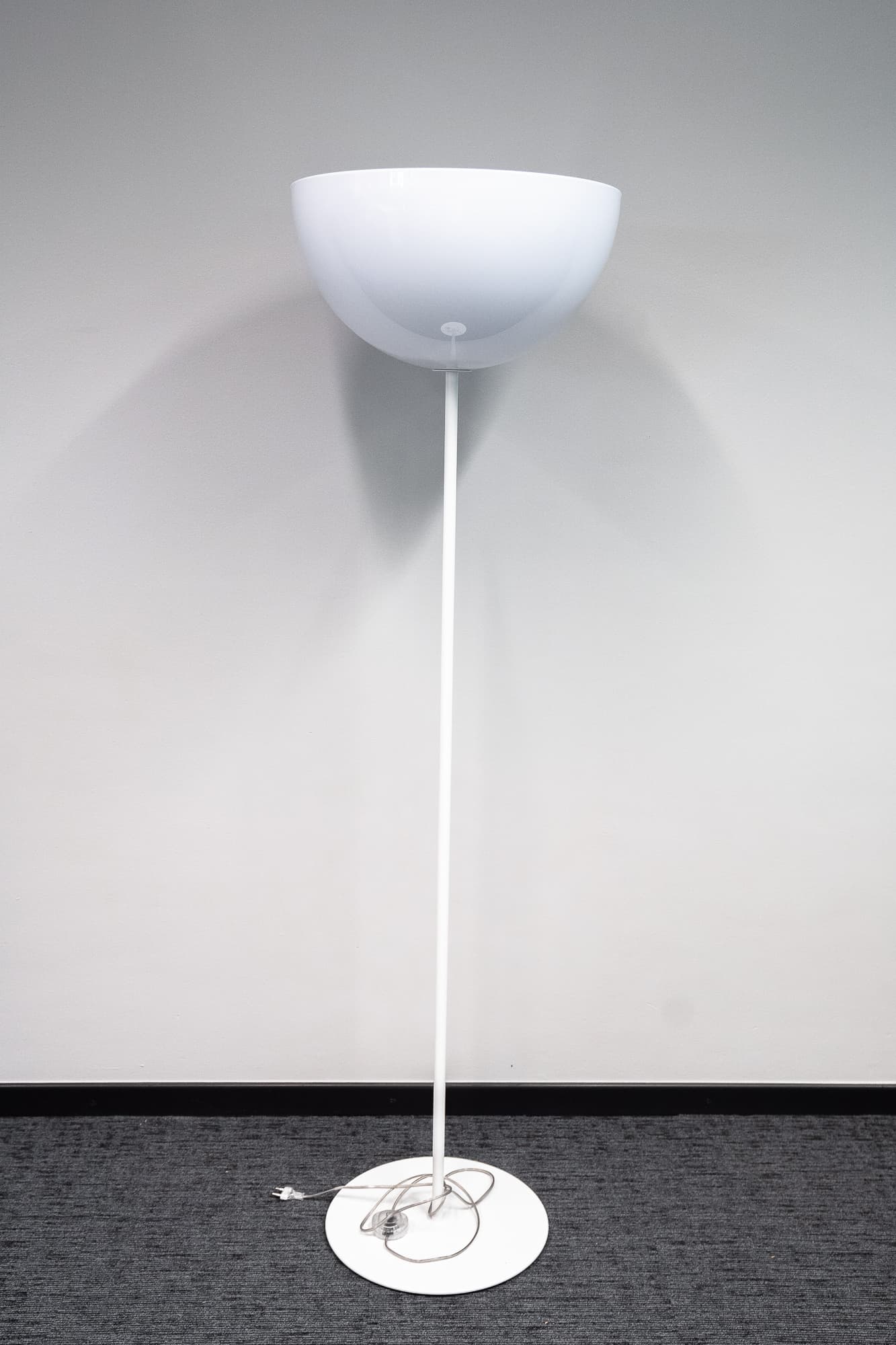 White lamp on stand Hat