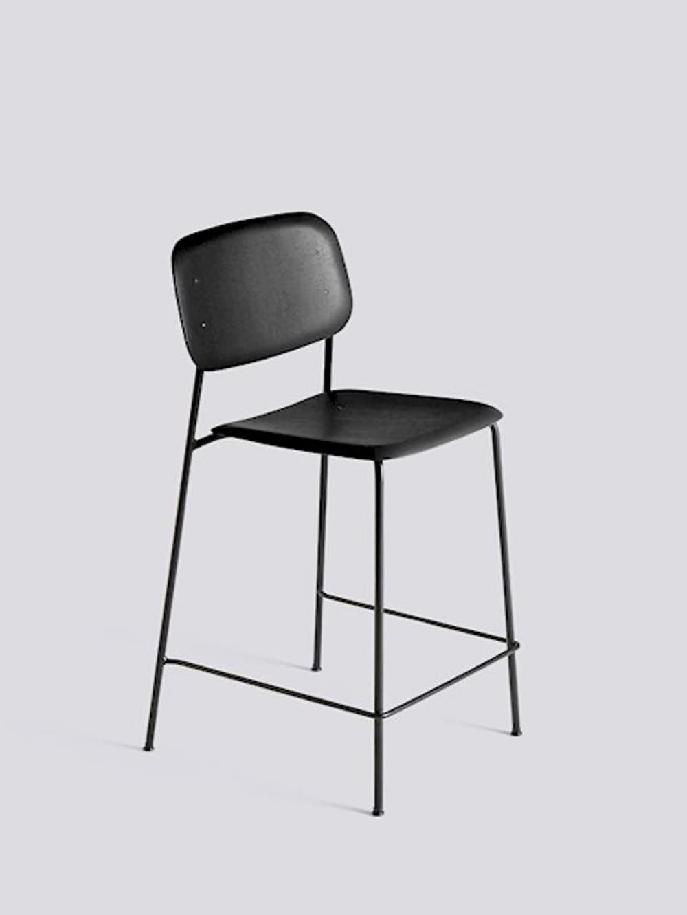 45cm Black metal Table