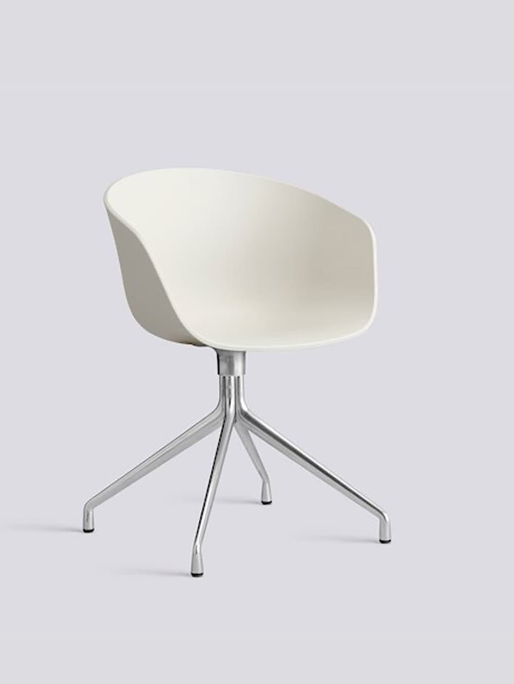 Stackable white plastic Chair